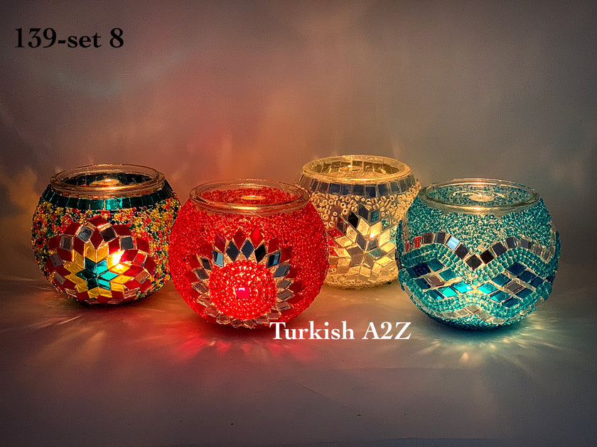 MOSAIC CANDLE HOLDER Turkish Lights & Mosaic Lamps