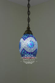 Turkish Handmade Mosaic Hanging Pendant - Kitchen Island Pendant - TurkishLights.NET