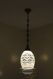 Turkish Handmade Mosaic Hanging Pendant - Kitchen Island Pendant - TurkishLights.NET