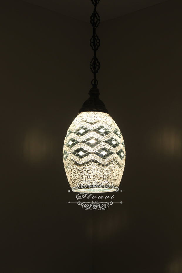 Turkish Handmade Mosaic Hanging Pendant - Kitchen Island Pendant - TurkishLights.NET