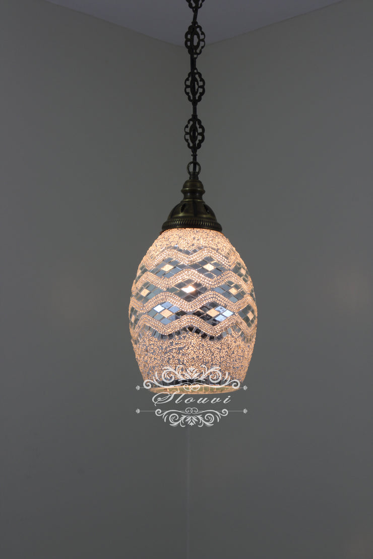 Turkish Handmade Mosaic Hanging Pendant - Kitchen Island Pendant - TurkishLights.NET