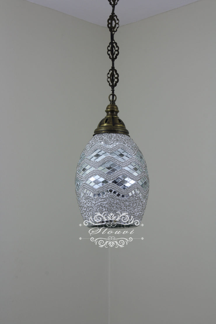 Turkish Handmade Mosaic Hanging Pendant - Kitchen Island Pendant - TurkishLights.NET