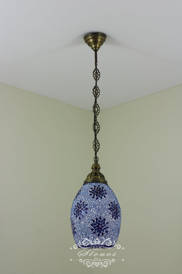 Turkish Handmade Mosaic Hanging Pendant - Kitchen Island Pendant - TurkishLights.NET