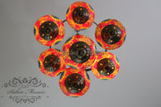 7 - BALL SULTAN TURKISH MOSAIC CHANDELIER (MEDIUM GLOBES) - TurkishLights.NET