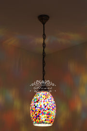 Turkish Handmade Mosaic Hanging Pendant - Kitchen Island Light - TurkishLights.NET