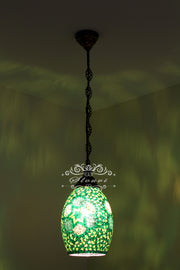 Turkish Handmade Mosaic Hanging Pendant - Kitchen Island Pendant - TurkishLights.NET