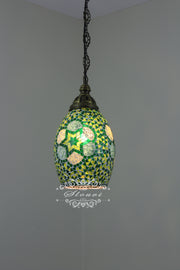 Turkish Handmade Mosaic Hanging Pendant - Kitchen Island Pendant - TurkishLights.NET