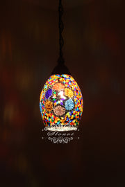 Turkish Handmade Mosaic Hanging Pendant - Kitchen Island Pendant - TurkishLights.NET