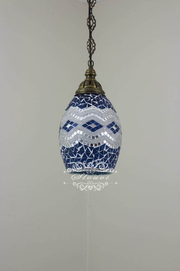 Turkish Handmade Mosaic Hanging Pendant - Kitchen Island Pendant - TurkishLights.NET