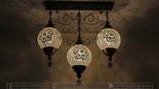 Kitchen Pendant With 3 (20 cm ) Ball Poruduct ID: 109 - TurkishLights.NET