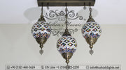 Kitchen Pendant With 3 (20 cm ) Ball Poruduct ID: 109 - TurkishLights.NET