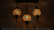 Kitchen Pendant With 3 (20 cm ) Ball Poruduct ID: 109 - TurkishLights.NET