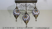 Kitchen Pendant With 3 (20 cm ) Ball Poruduct ID: 109 - TurkishLights.NET