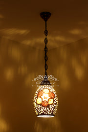 Turkish Handmade Mosaic Hanging Pendant - Kitchen Island Pendant - TurkishLights.NET