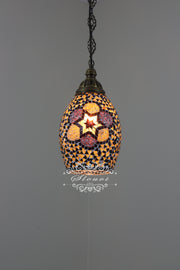 Turkish Handmade Mosaic Hanging Pendant - Kitchen Island Pendant - TurkishLights.NET