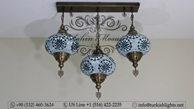 Kitchen Pendant With 3 Extera Large Ball Poruduct ID: 110 - TurkishLights.NET