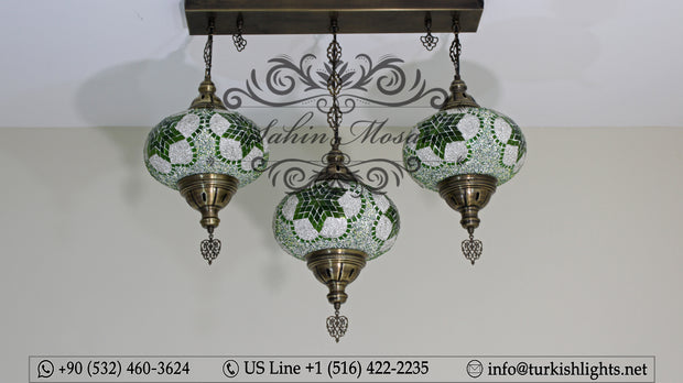 Kitchen Pendant With 3 Extera Large Ball Poruduct ID: 110 - TurkishLights.NET