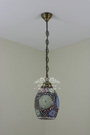 Turkish Handmade Mosaic Hanging Pendant - Kitchen Island Pendant - TurkishLights.NET