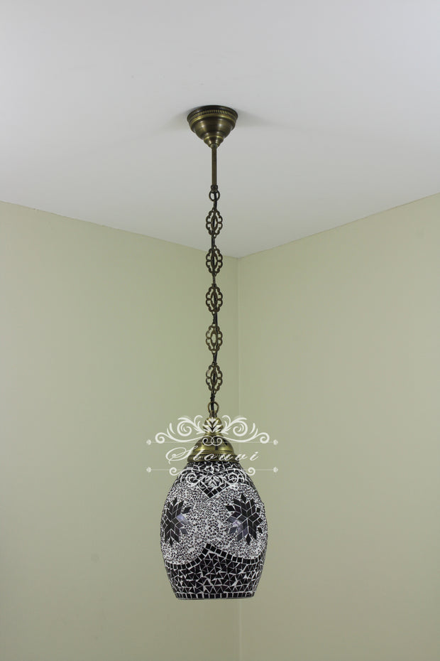 Turkish Handmade Mosaic Hanging Pendant - Kitchen Island Pendant - TurkishLights.NET