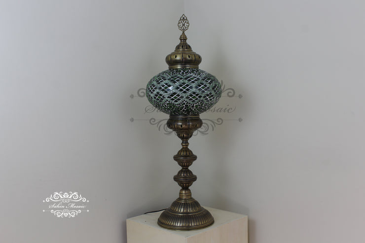 NO6 SIZE MOSAIC FLOOR / TABLE LAMP - TurkishLights.NET