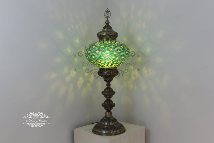 NO6 SIZE MOSAIC FLOOR / TABLE LAMP - TurkishLights.NET