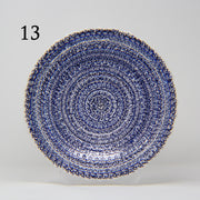 HAND MADE TURKISH CERAMIC PLATE, 30 cm(11.8") no13 - TurkishLights.NET