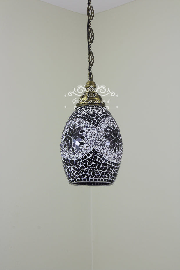 Turkish Handmade Mosaic Hanging Pendant - Kitchen Island Pendant - TurkishLights.NET