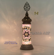 MOSAIC CYLINDER TURKISH MOSAIC LAMP,  id: 300 - TurkishLights.NET