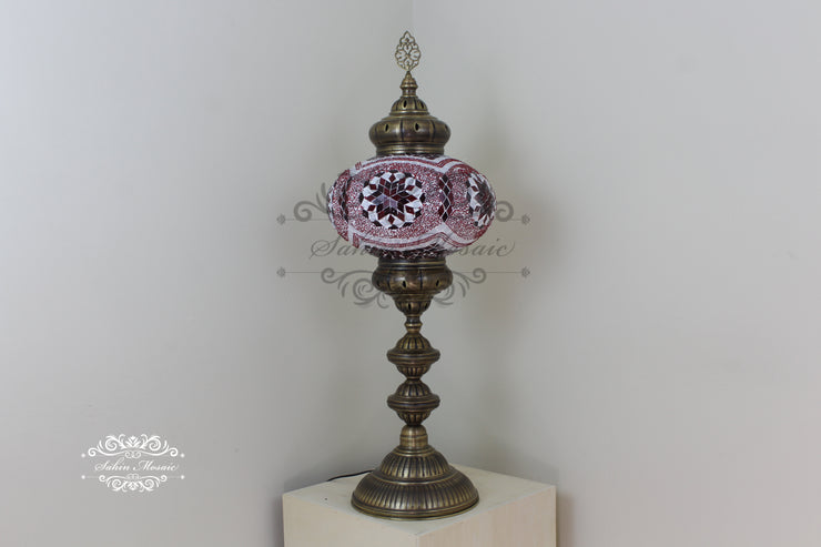 NO6 SIZE MOSAIC FLOOR / TABLE LAMP - TurkishLights.NET