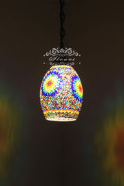 Turkish Handmade Mosaic Hanging Pendant - Kitchen Island Pendant - TurkishLights.NET