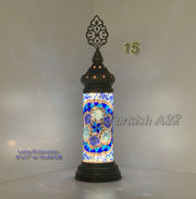 MOSAIC CYLINDER TURKISH MOSAIC LAMP,  id: 300 - TurkishLights.NET