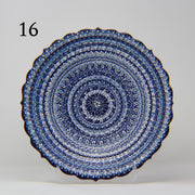 HAND MADE TURKISH CERAMIC PLATE, 30 cm(11.8") no16 - TurkishLights.NET