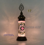 MOSAIC CYLINDER TURKISH MOSAIC LAMP,  id: 300 - TurkishLights.NET