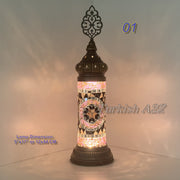 MOSAIC CYLINDER TURKISH MOSAIC LAMP,  id: 300 - TurkishLights.NET