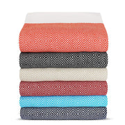 SET OF 4 TURKISH BATH TOWELS, TURKISH PESHTEMALS - TurkishLights.NET