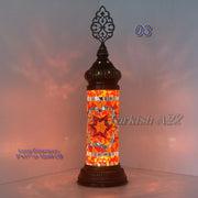 MOSAIC CYLINDER TURKISH MOSAIC LAMP,  id: 300 - TurkishLights.NET