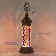 MOSAIC CYLINDER TURKISH MOSAIC LAMP,  id: 300 - TurkishLights.NET