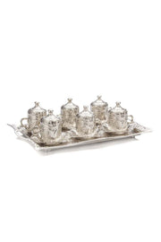 TURKISH GREEK ARABIC COFFE EXPRESSO SET FOR 6 - TurkishLights.NET