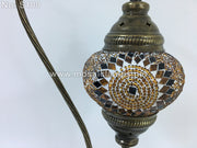 SWAN NECK MOSAIC TABLE LAMP - TurkishLights.NET