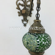 SINGLE MOSAIC SCONCE - TurkishLights.NET