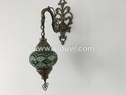 SINGLE MOSAIC SCONCE - TurkishLights.NET