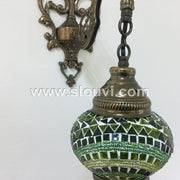 SINGLE MOSAIC SCONCE - TurkishLights.NET