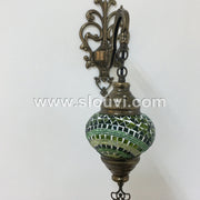 SINGLE MOSAIC SCONCE - TurkishLights.NET