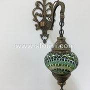 SINGLE MOSAIC SCONCE - TurkishLights.NET