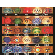 Turkish Mosaic Chandelier With 21 Medium Globes (with remote) ,ID: 142, FREE SHIPPING - TurkishLights.NET